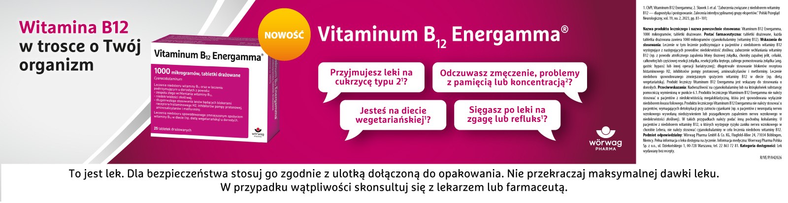 Witamina B12 Worwag